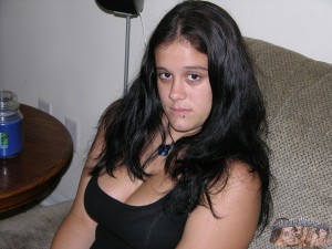 18 year old thick Italian amateur Katrina posing nude for the first time