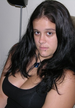 18 year old thick Italian amateur Katrina posing nude for the first time