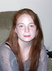 Amateur Redhead Teen With Freckles & Hairy Pussy